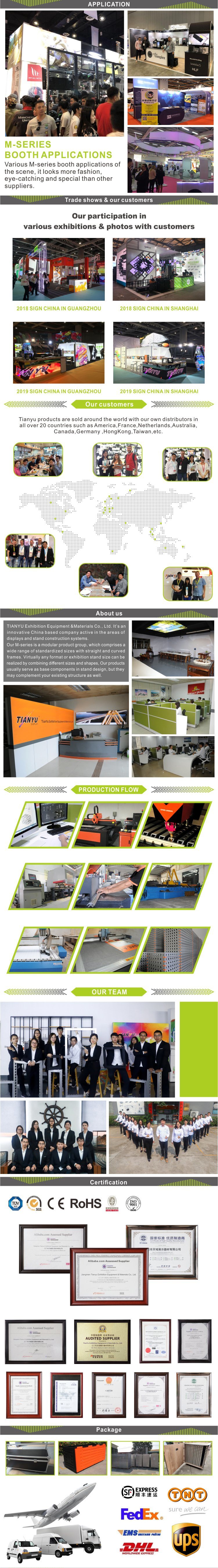 Portable Trade Show Booth e Booth Idee per fiere Trade Show Exhibition Mostra Booth