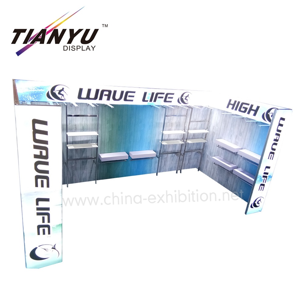 Esposizioni di stand leggeri 3X5 per il commercio di vestiti