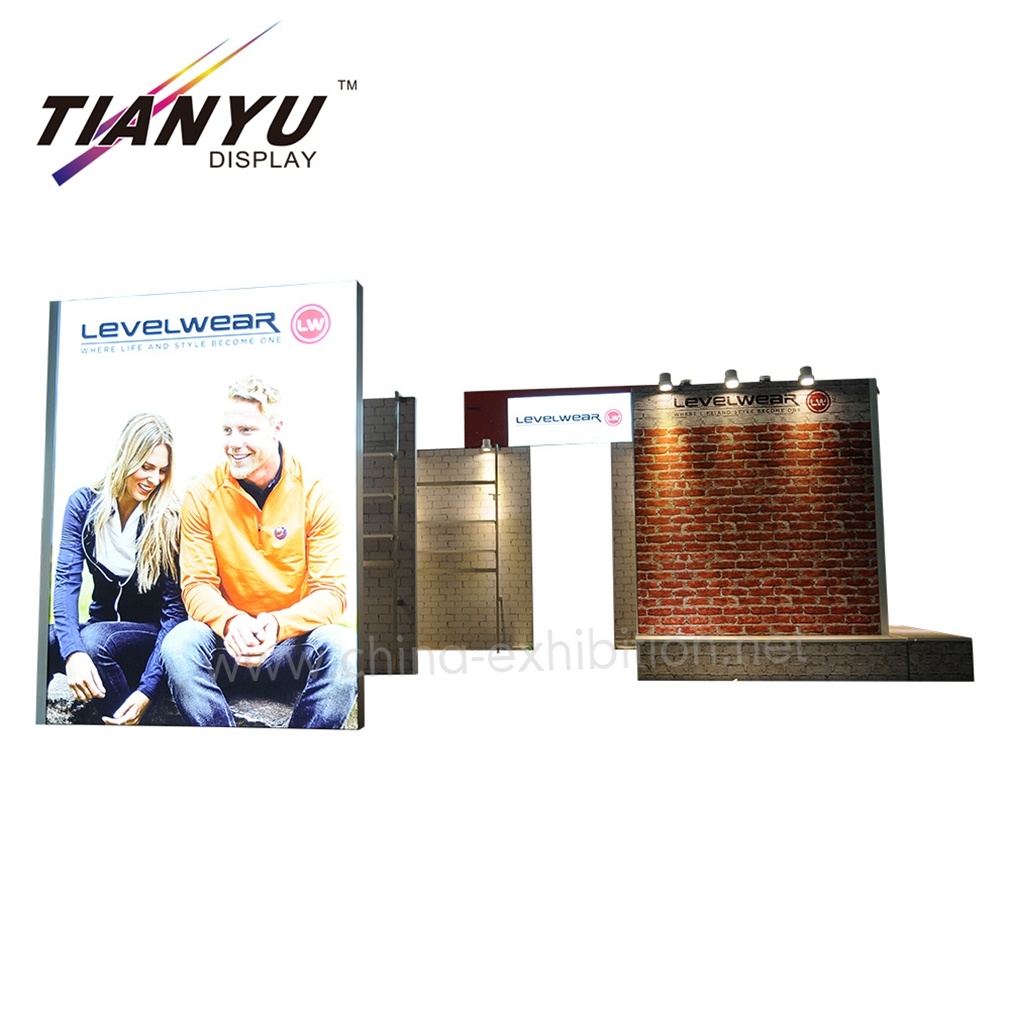 Cabina della fiera commerciale di vestiti 20X20FT di vendita dell'estrusione di alluminio riutilizzabile di tendenza futura