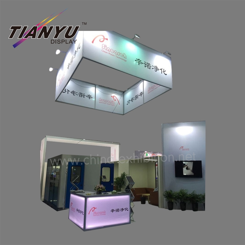 时尚顶级展会展位铝挤压6X6展位