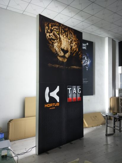 Aluminum Frame Advertising Backlit Textile Light Box From China