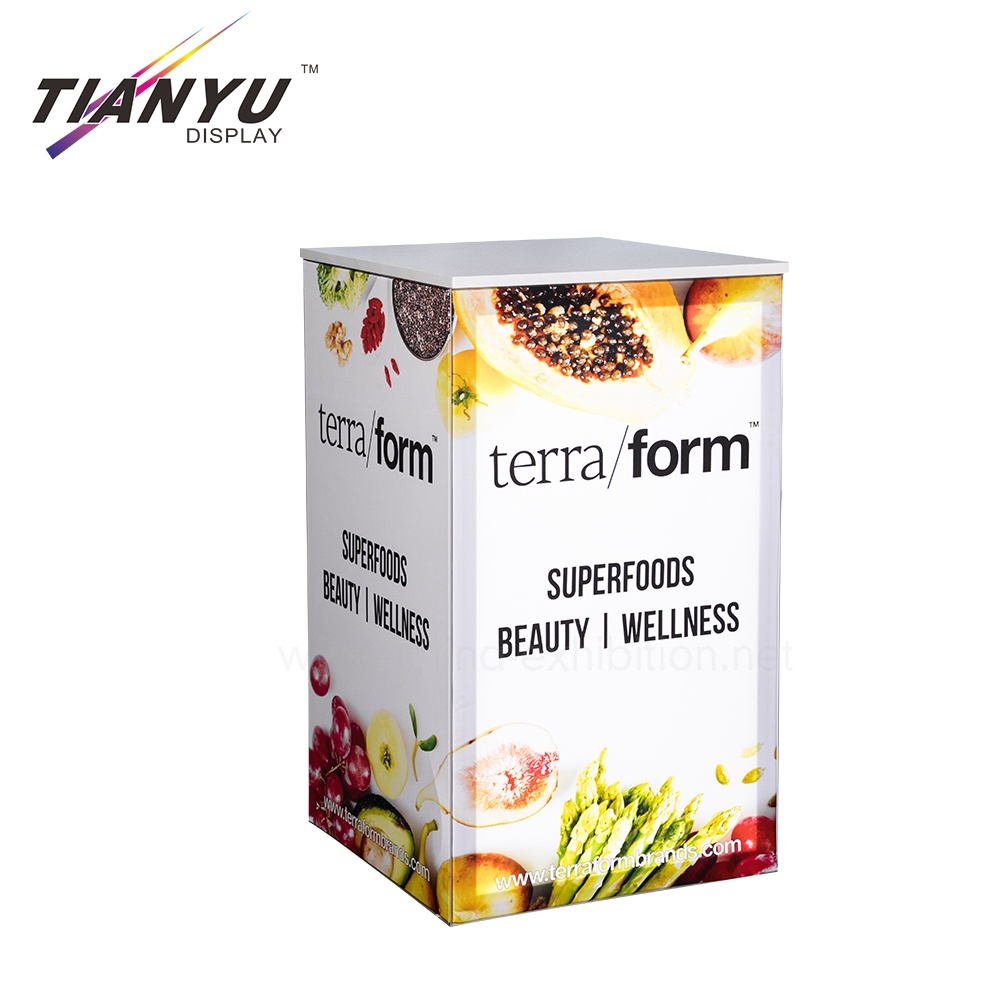 Fabbrica caldo di vendita di pop up stand, pop up display, pop up banner Exhibition Booth design