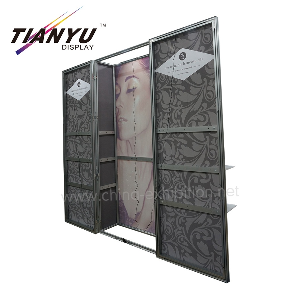 Ce Cerfication Frameless Werbung anzeigen Textile LED Light Box / Deckenplatte Booth