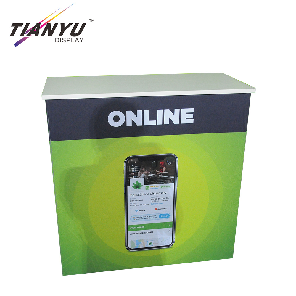 Pemasok Guangdong Aluminium Extrusion Trade Show Booth 3x3 dengan PVC Panel