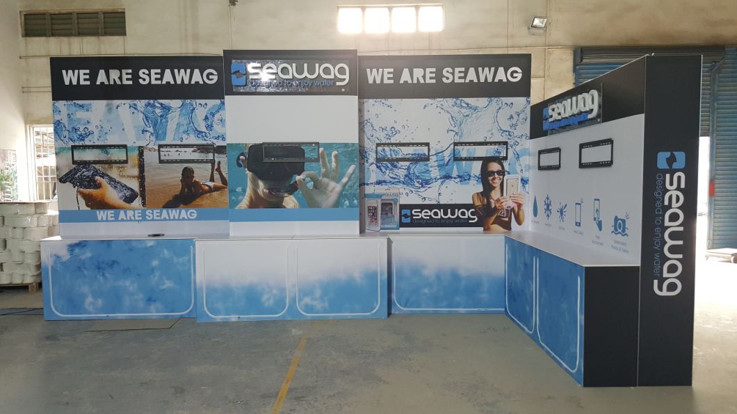 الصلب / حديد قفل التوتر لشركة شل مخطط المعرض كشك