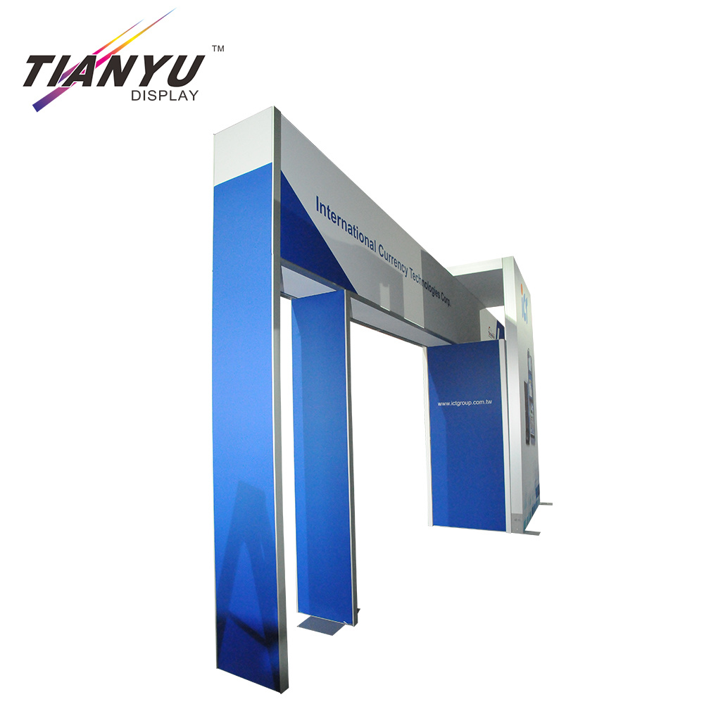 Aluminium Extrusion Portabel LED Trade Show Booth 10x10