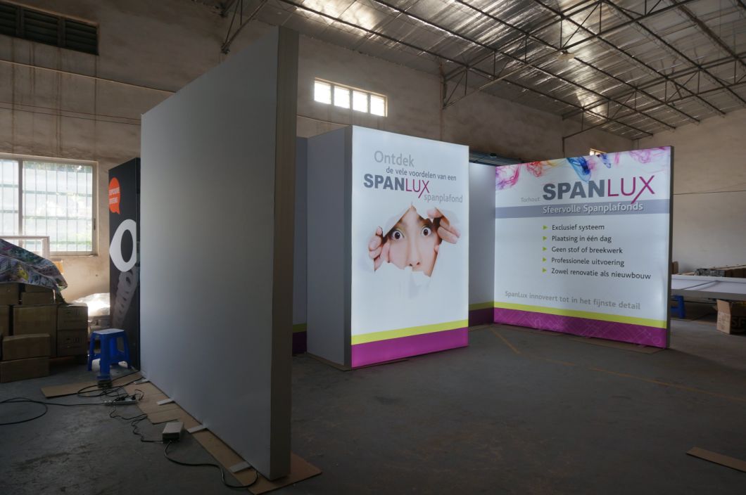 Pre&ccedil;o de f&aacute;brica China Fornecedor Exposi&ccedil;&atilde;o de exibi&ccedil;&atilde;o Booth para Trade Show