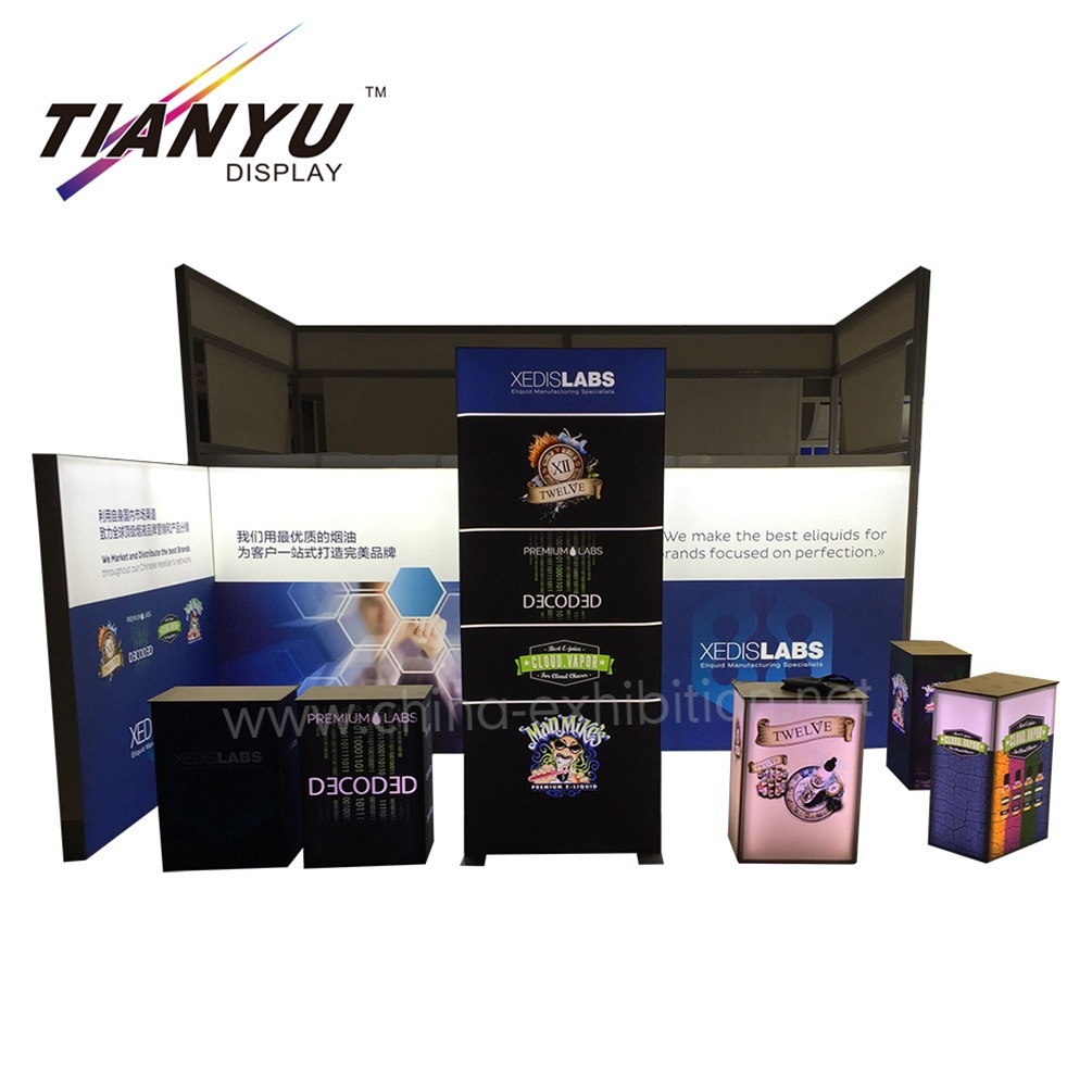 OEM Messestand Gebraucht Messestand TV Messestand mit LED-Licht