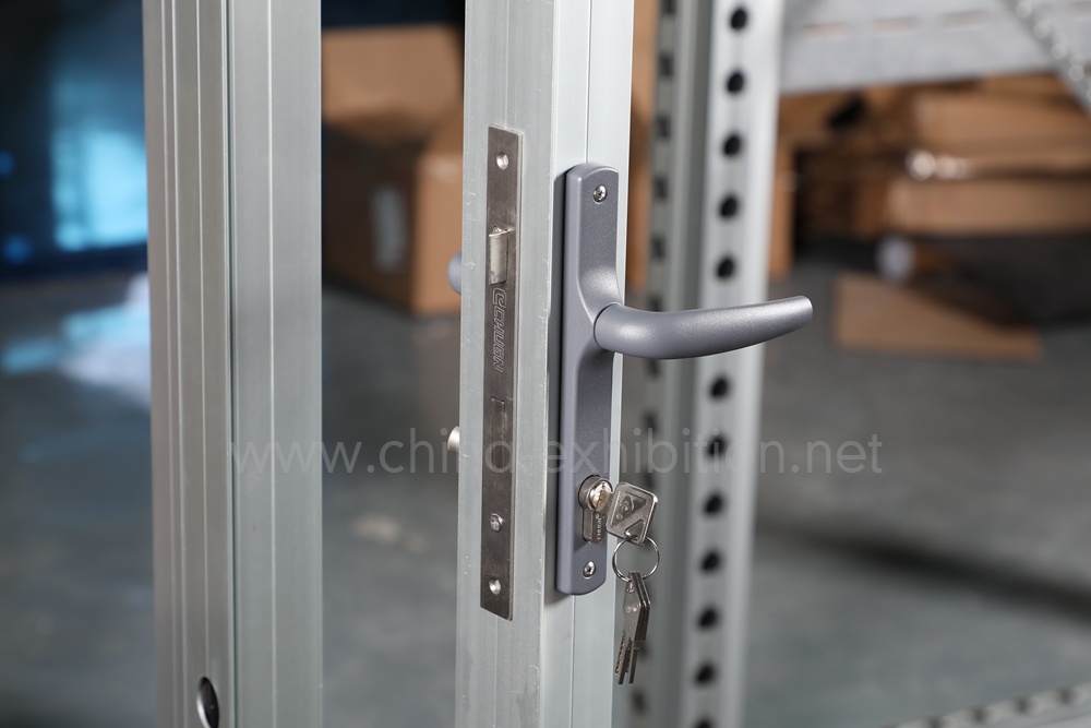 Alluminio 3X3m / 10X10FT con cabina modulare per fiere grafiche Christmas House