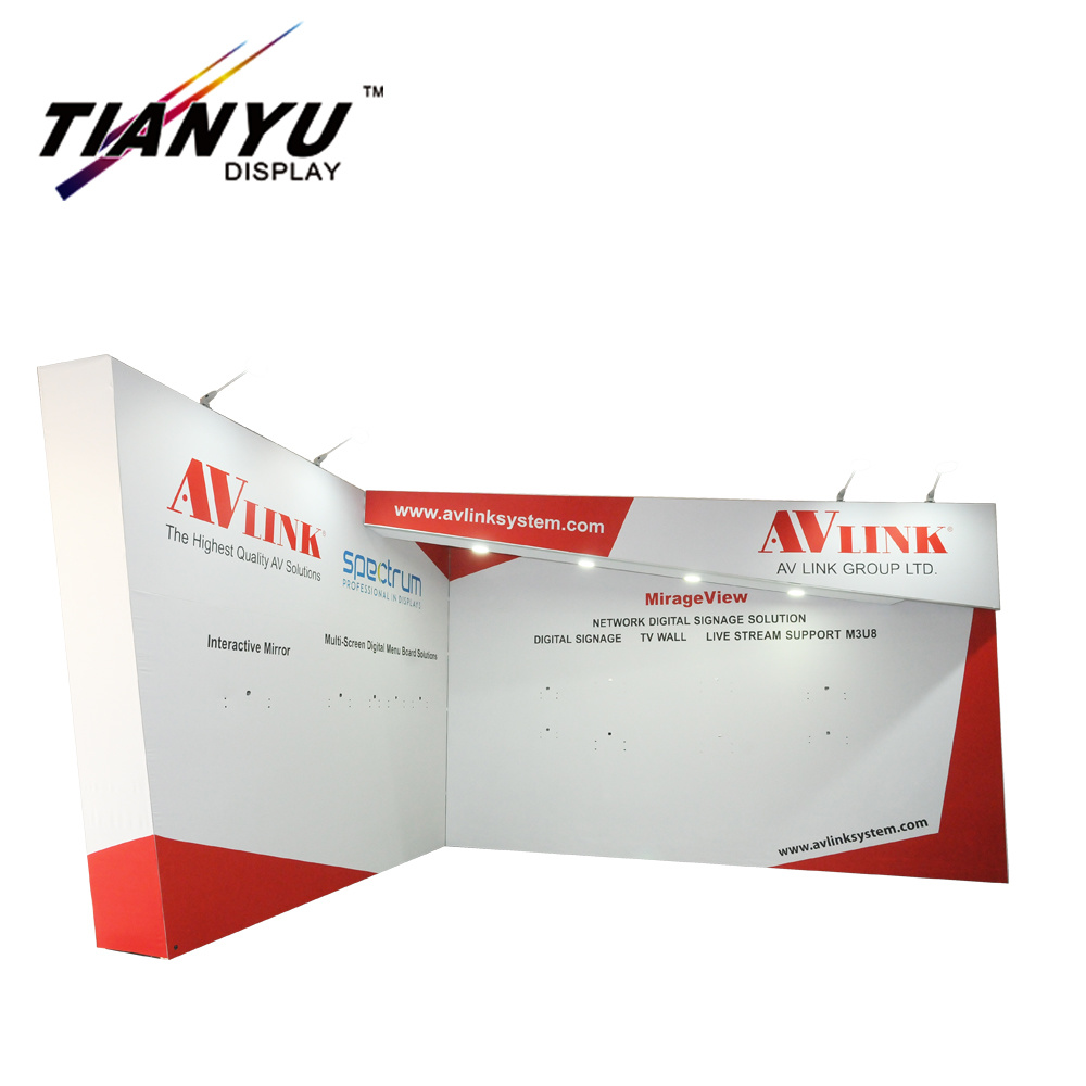 Cabina espositiva in alluminio modulare 10X10 New China