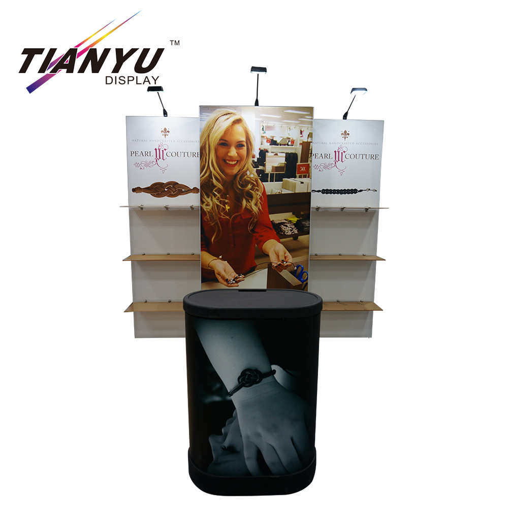 Super preiswerte Werbung Kundenspezifische Aluminiummessestand