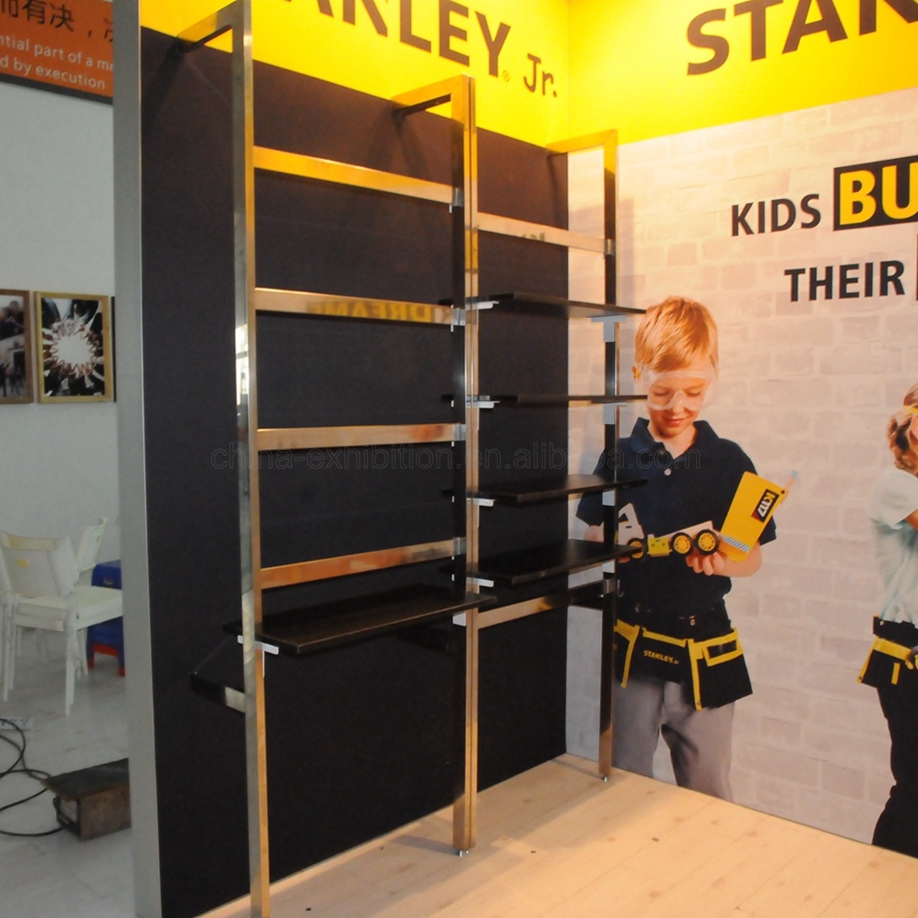 10X10FT L-Form-Messe Display-Messestand St&auml;nde mit Shelf