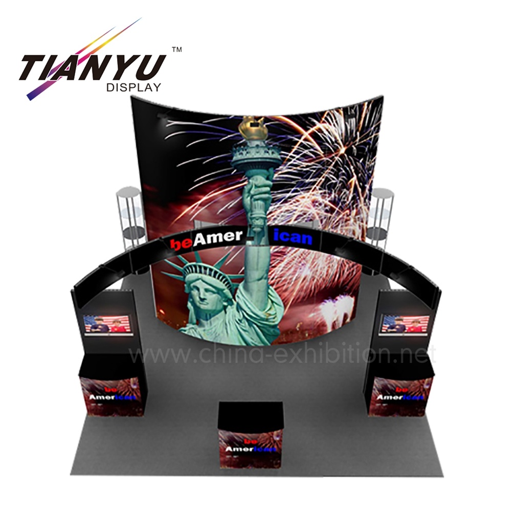 Economico fai da te modulare Exhibition Booth display 20X20