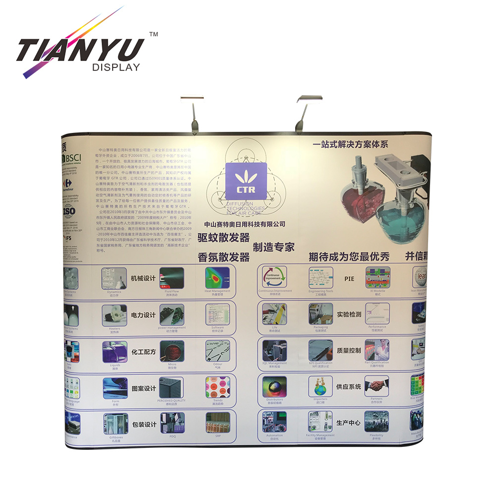 Gro&szlig;handel Pop up Hintergrund Stand Pop Up Display Stand