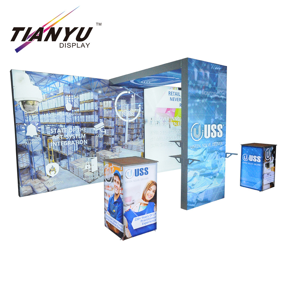 Nuovo prodotto cabina della fiera commerciale display LED Lettera Segno Tradeshow Exhibition Booth
