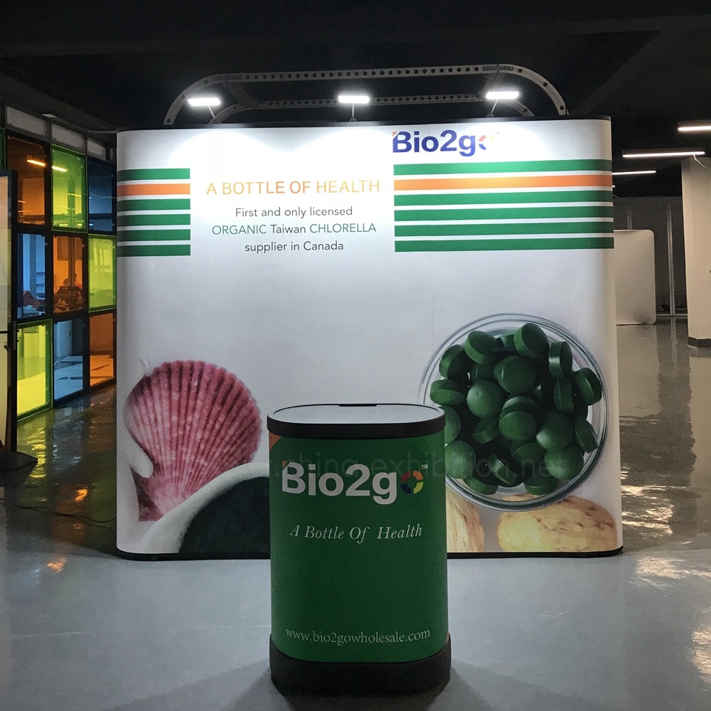 Kualitas Tinggi Mewah Portabel Iklan Magnetic Pop up