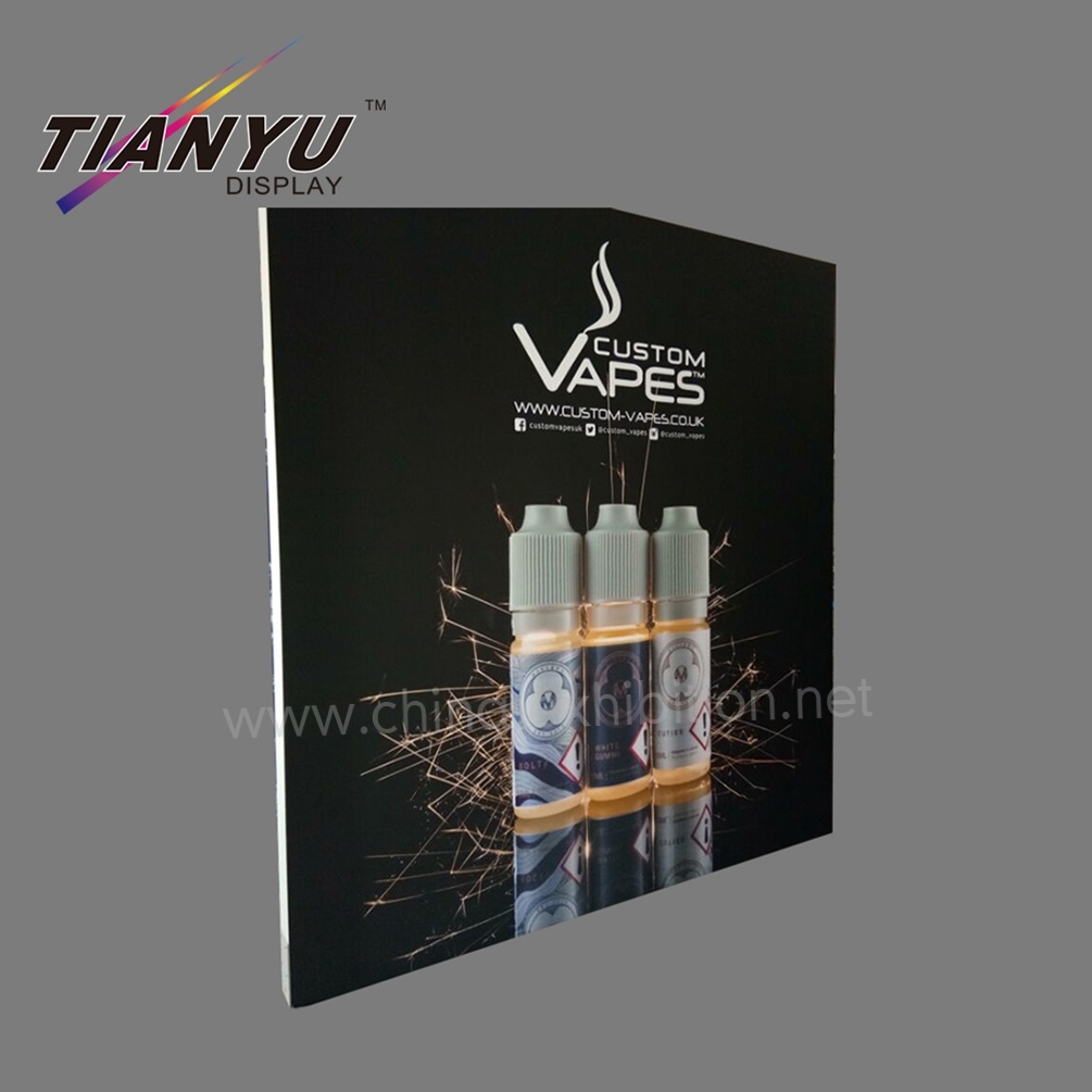 Aluminium-Profilbilderrahmen Light Box, Frameless LED Backlit Stoff Light Box