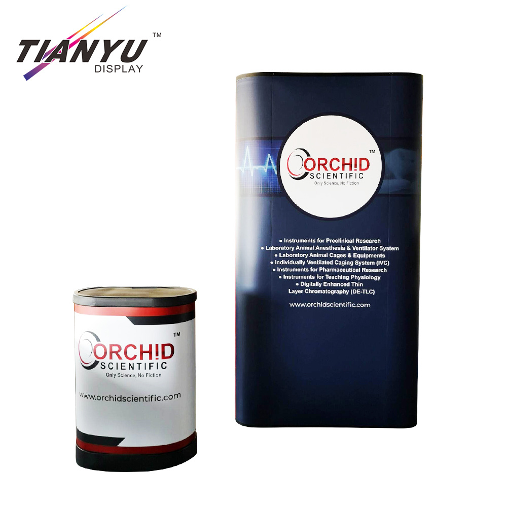 Outdoor Trade Show Sistema bandeira Pop Magnetic-se carrinho de exposi&ccedil;&atilde;o