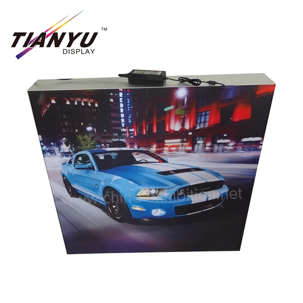 DIY Aluminium Box Billboard Pencahayaan Seg Panel LED Light Box Iklan