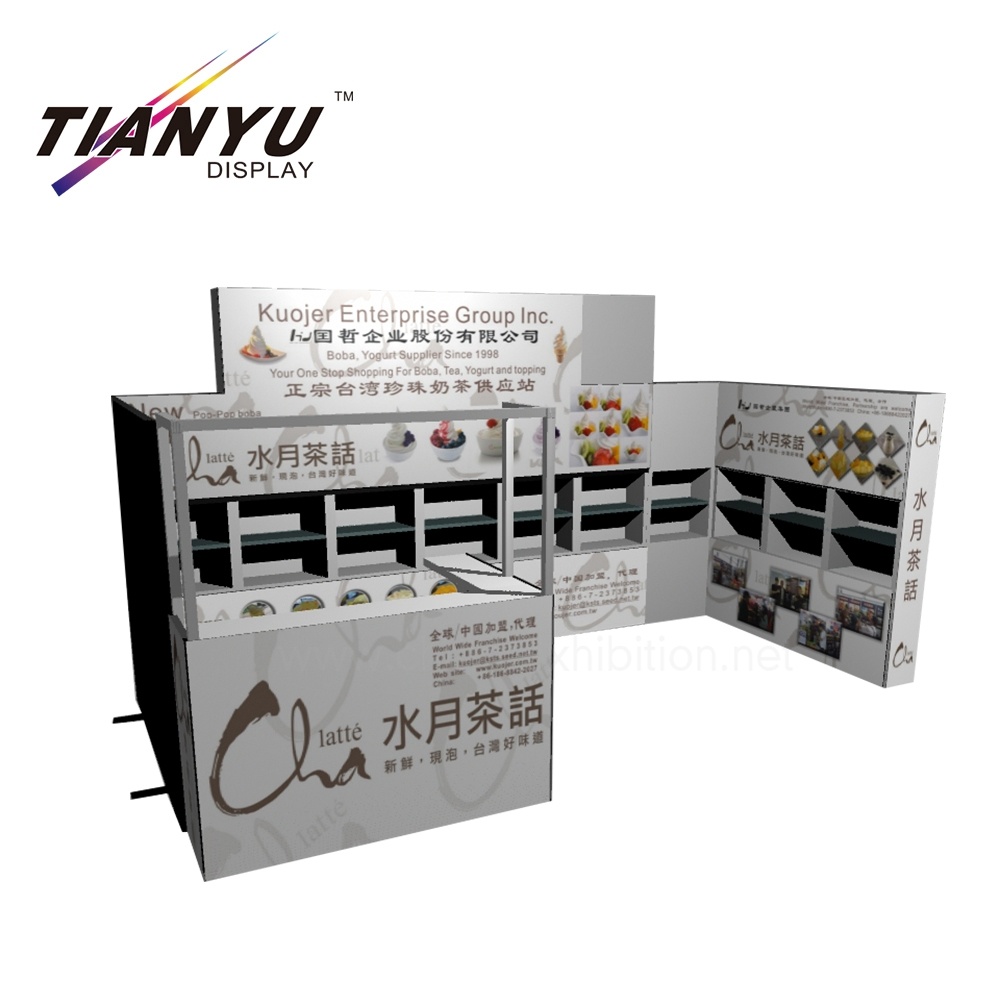 Personalizado Trade Show PVC 6 * 3 Publicidade Pop Magnetic up Display parede