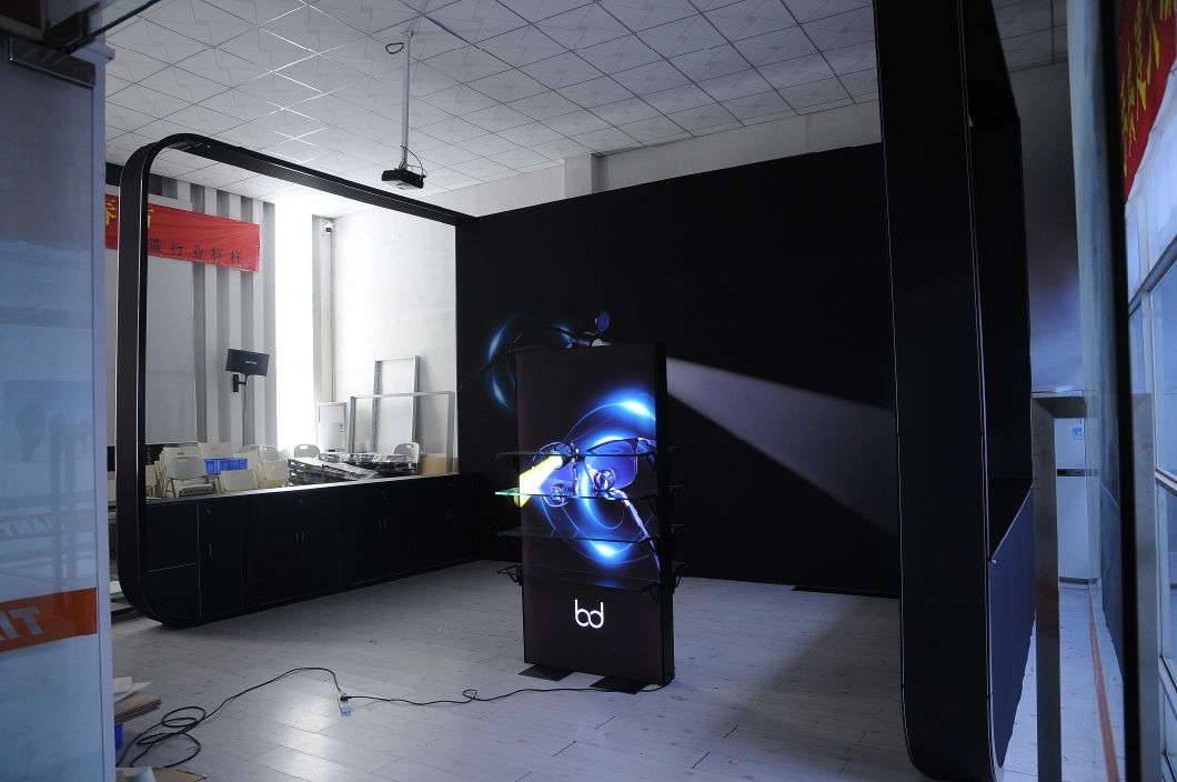 Cheap Price Outdoor pieghevole in metallo Stand di cornice per Trade Show