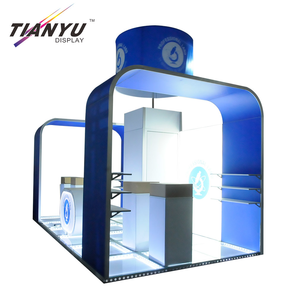Custom Design 10X10 Trade Show di visualizzazione Booth