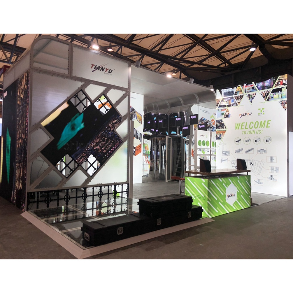 La Cina produce Full Color Grande LED pubblicit&agrave; display stand