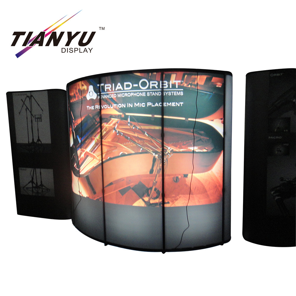 Pop all'ingrosso Portable facile fino telaio pieghevole basamento della bandiera