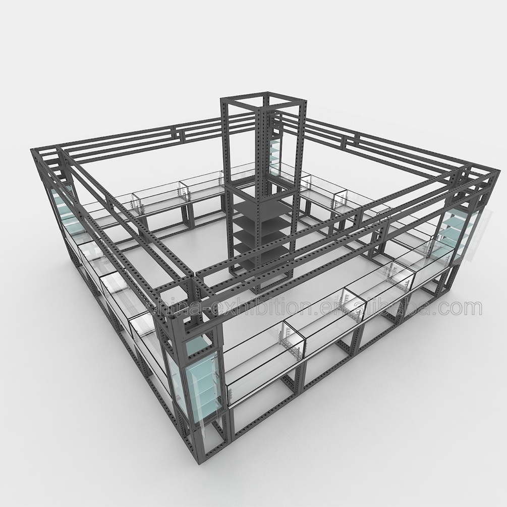 Personalisierte Kundenspezifische M-Serie Kosmetik / Schmuck / Auto / Bekleidung Messestand