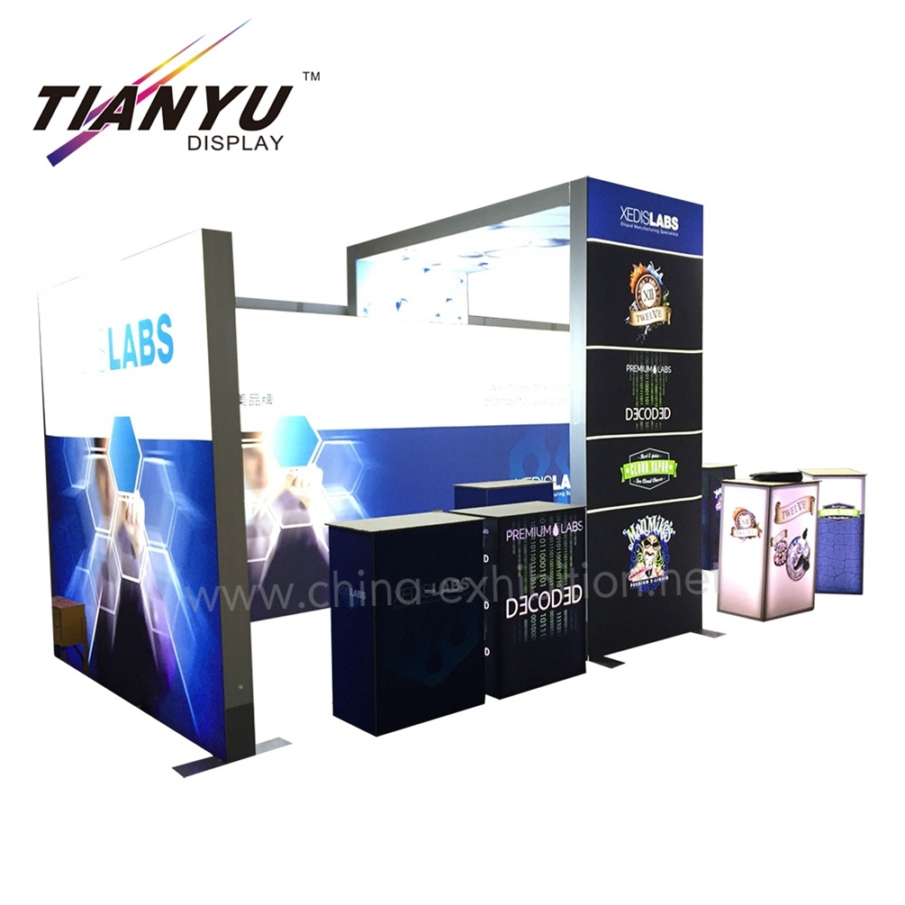 OEM Messestand Gebraucht Messestand TV Messestand mit LED-Licht