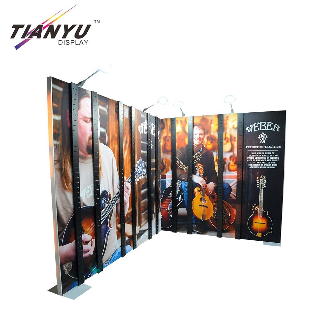 Stampa personalizzata stand espositivo portatile Equipment Trade Show Booth display 10X20