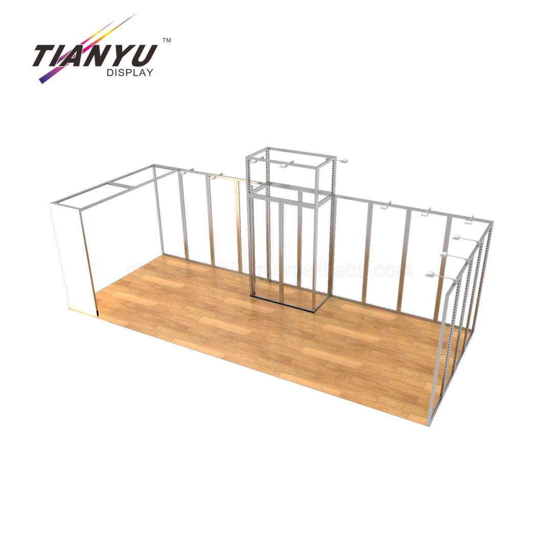 アルミ製で10X20FT再利用可能な展示会ディスプレイブーススタンド