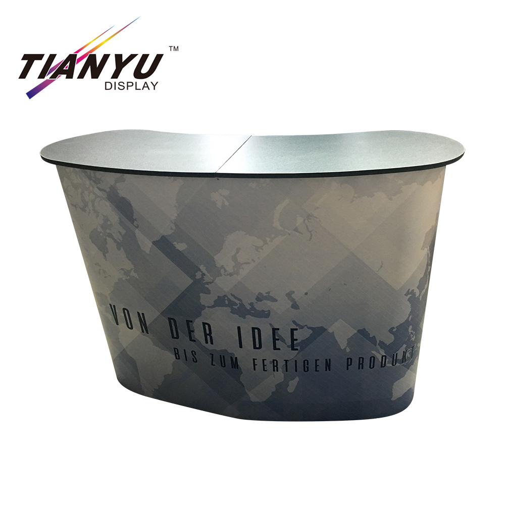 Produttore Portable Trade Show tessuto a parete in alluminio pop up display stand Stand