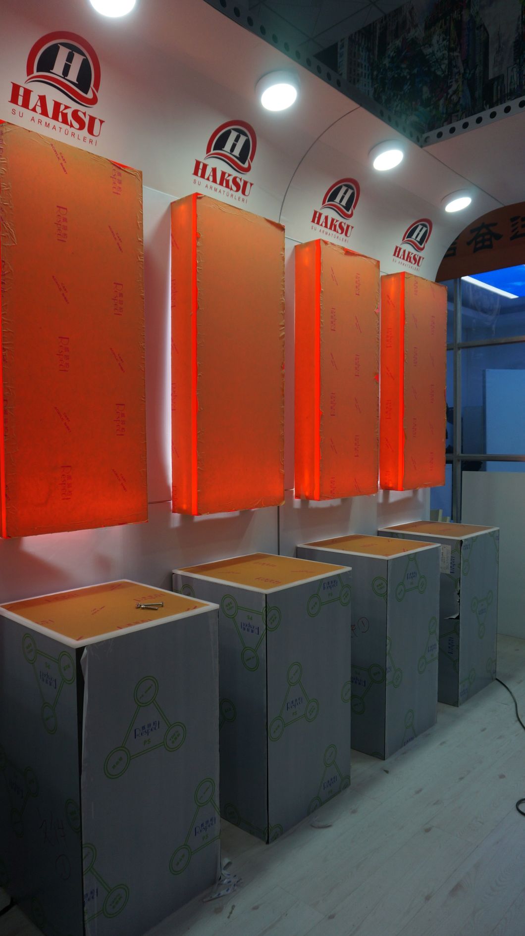 الألومنيوم أنبوب الإطار التوتر النسيج معرض بوث