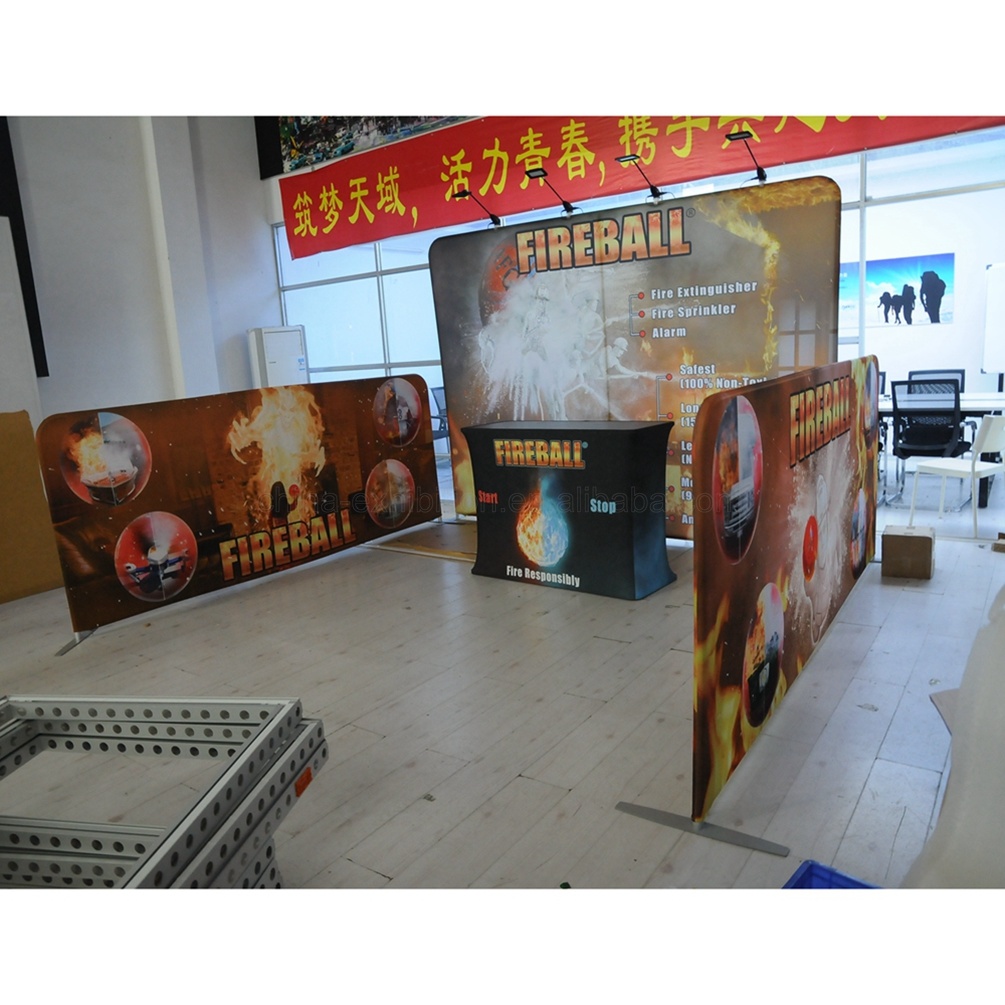 Stof Portable Aluminium Banner Stand Wedding Tension Photo Booth Achtergrond