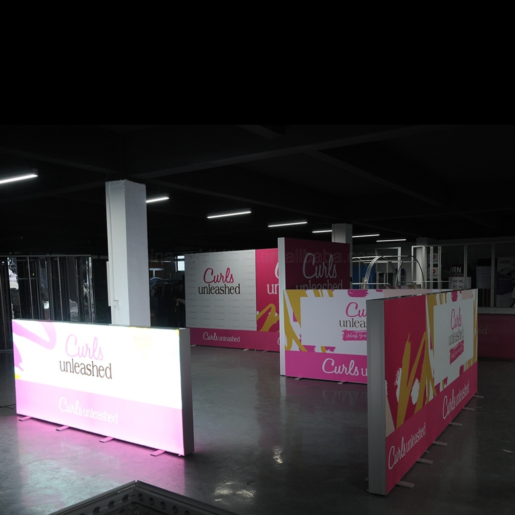 تخصيص عيون الشكل اصطياد معرض كشك تصميم لمعارض تجارية