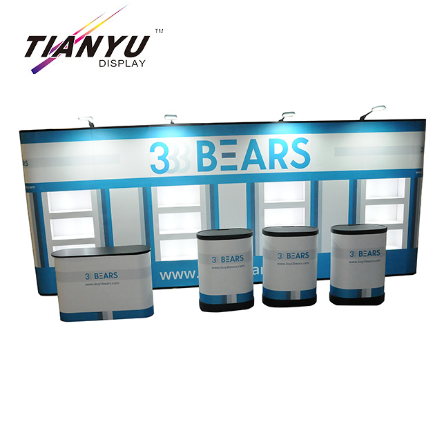 Folding Pop up basamento della bandiera Floor Stand Banner Sublimazione Printing