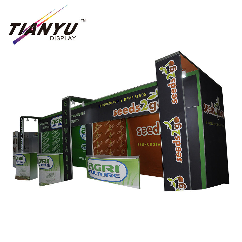 Pabrik Harga Aluminium Backdrop Trade Show Booth