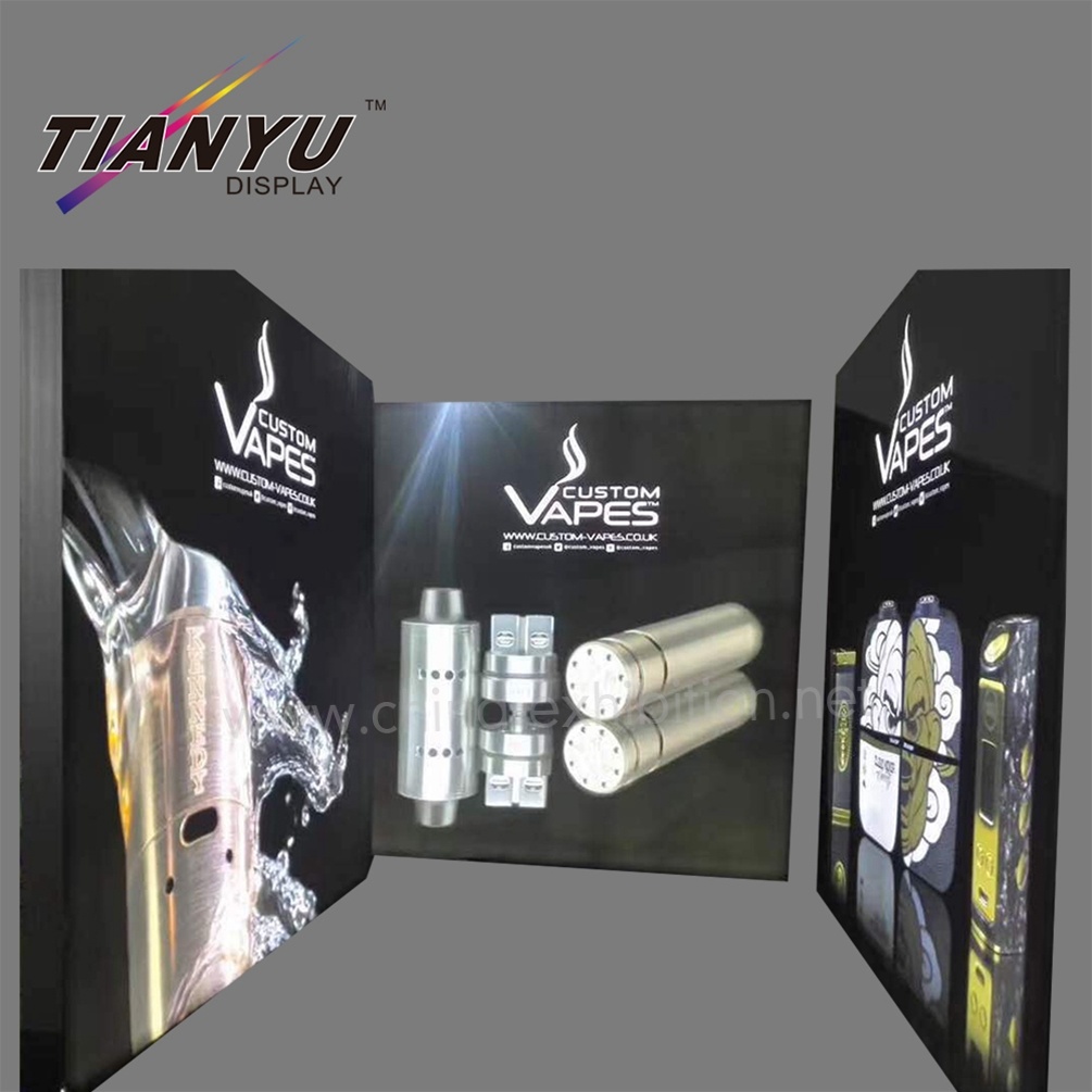 Aluminium-Profilbilderrahmen Light Box, Frameless LED Backlit Stoff Light Box