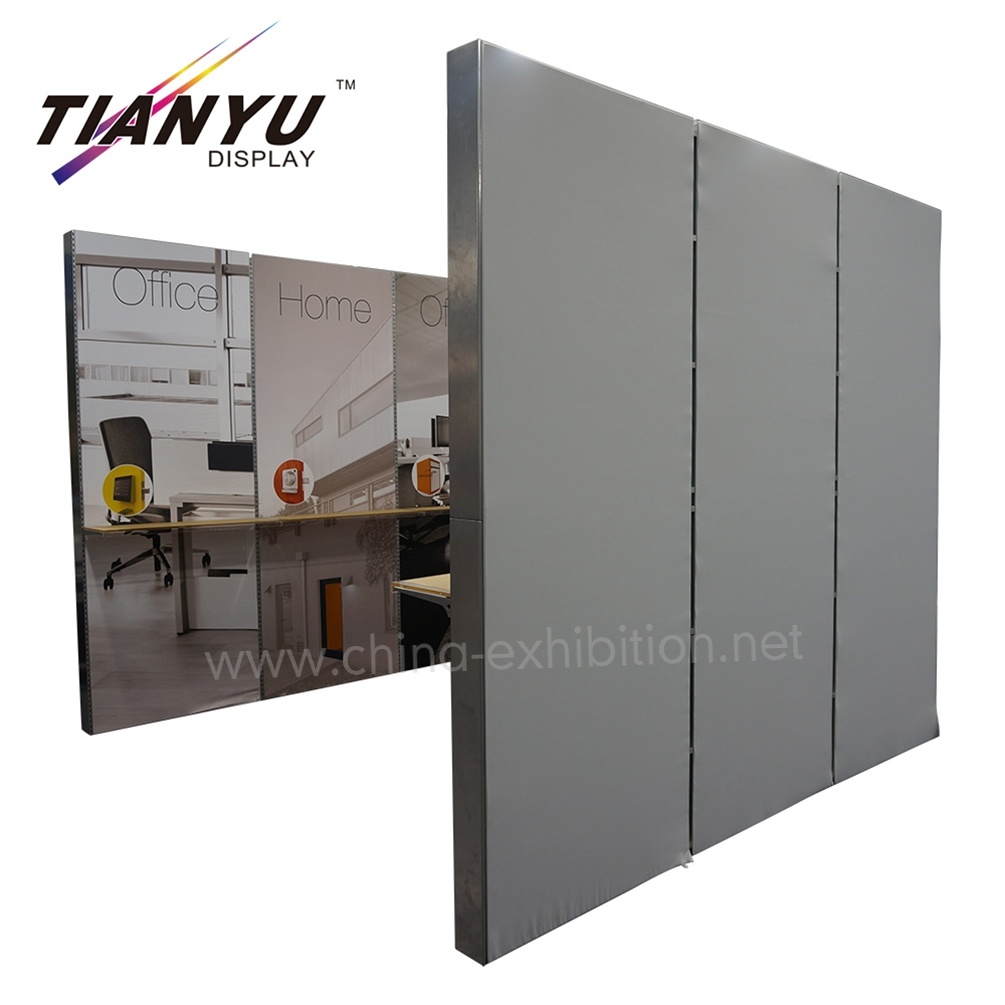 تيان يو العرض المحمولة الألومنيوم 10X10FT معرض بوث مع جانب واحد المفتوحة