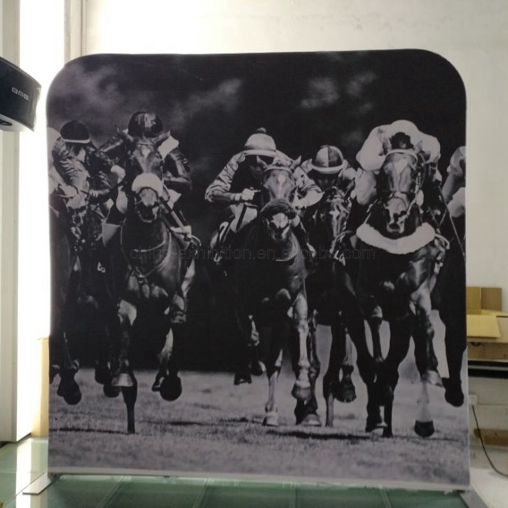 10 FT in tessuto in tensione del contesto Trade Show Display Stand parete per la pubblicit&agrave;