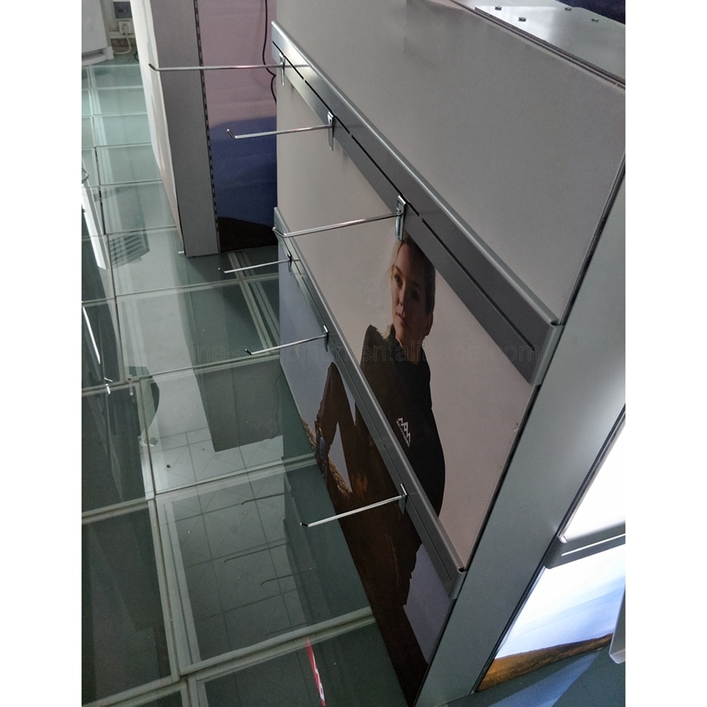 Customized Snow Mountain Stoff Beleuchtung Box 3X3m Exhibit Displays f&uuml;r Messen-System