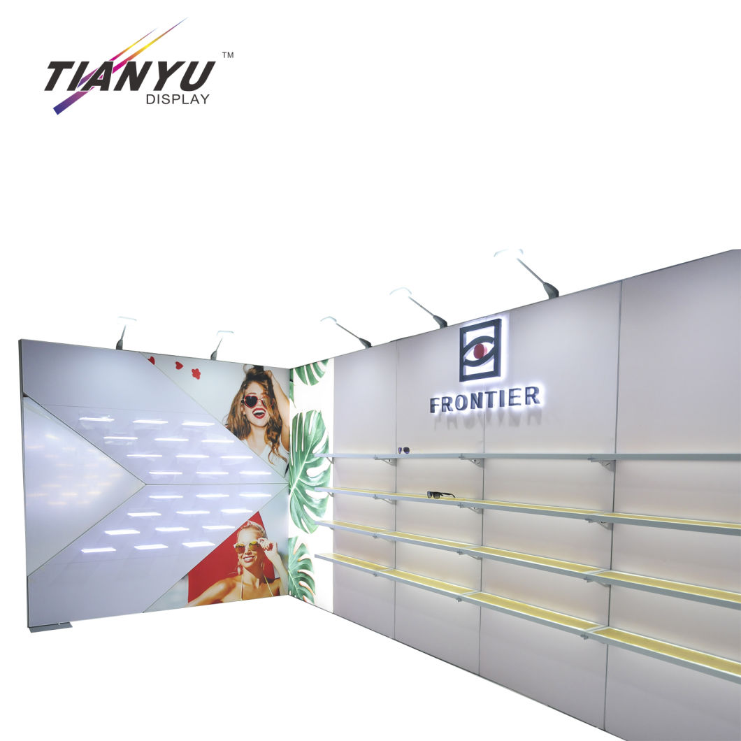 Exposi&ccedil;&atilde;o Tianyu Oferta Stands Port&aacute;teis Projeto Trade Show 20X20 Recycled Booth