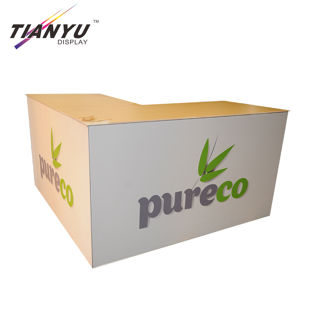 Lega di alluminio / metallo magnetico tessuto pop up display banner stand all'aperto Pop up Display Stand