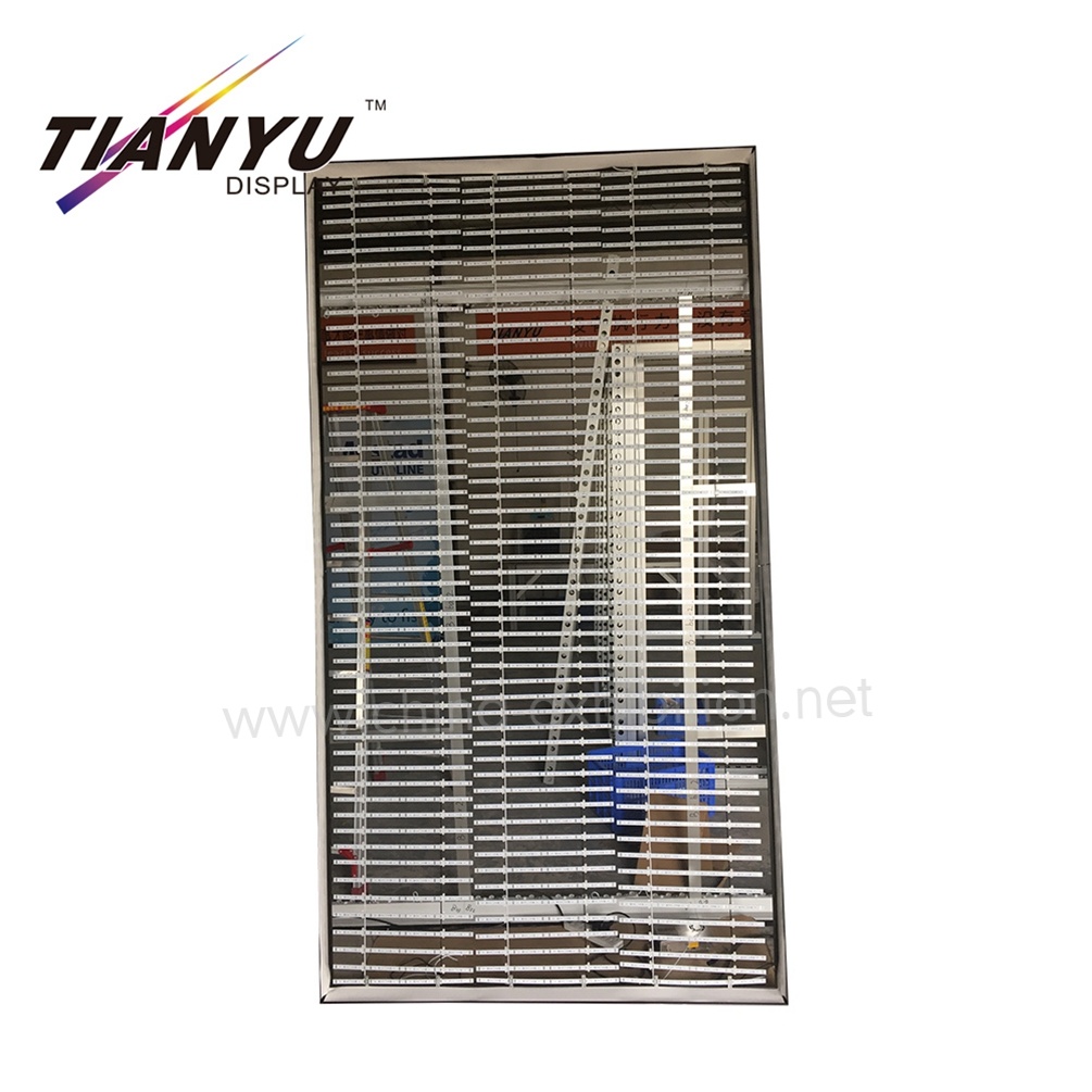 Besar Merek Penayangan Iklan Seg Lightbox Aluminium Fabric Ketegangan Bingkai