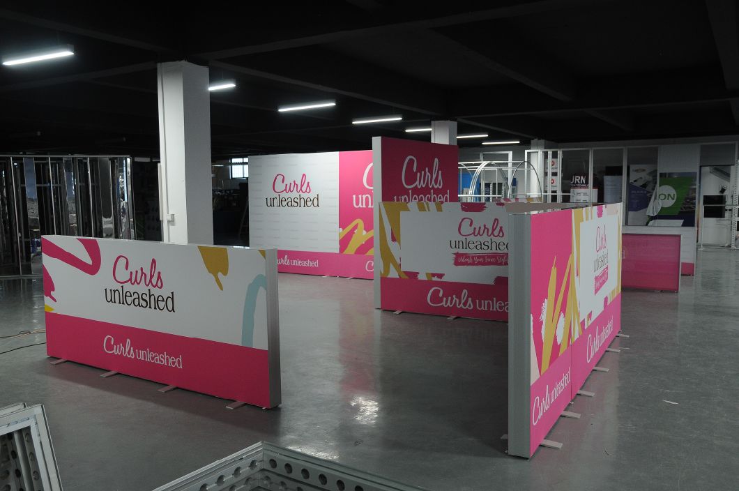 Grosir Pipa dan buram Trade Show Booth untuk Pameran Cina Produsen