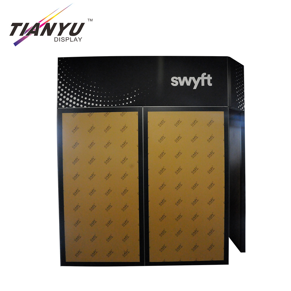 20FT pieghevole del tessuto di tensionamento di esposizione commerciale Booth e pareti espositive