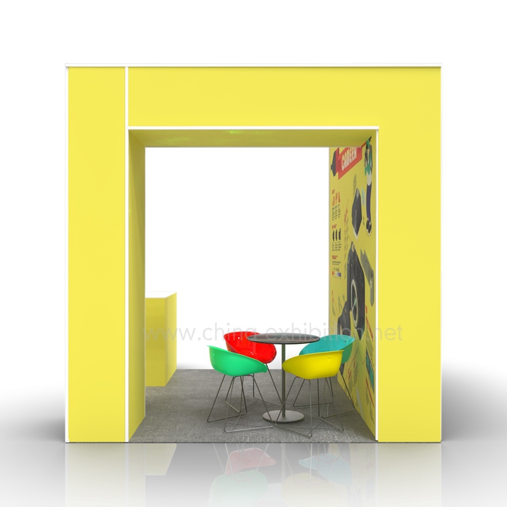 Gratis Desain Populer Trade Show Display, Pop up Display, Pop up berdiri, Backdrop berdiri