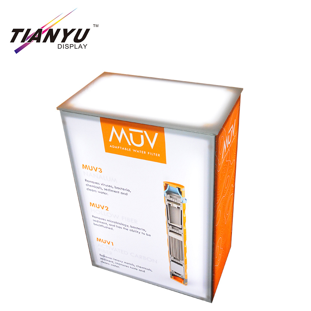 10'x20' Trade Show pameran Pondok Daun Dari Taining Tampilan