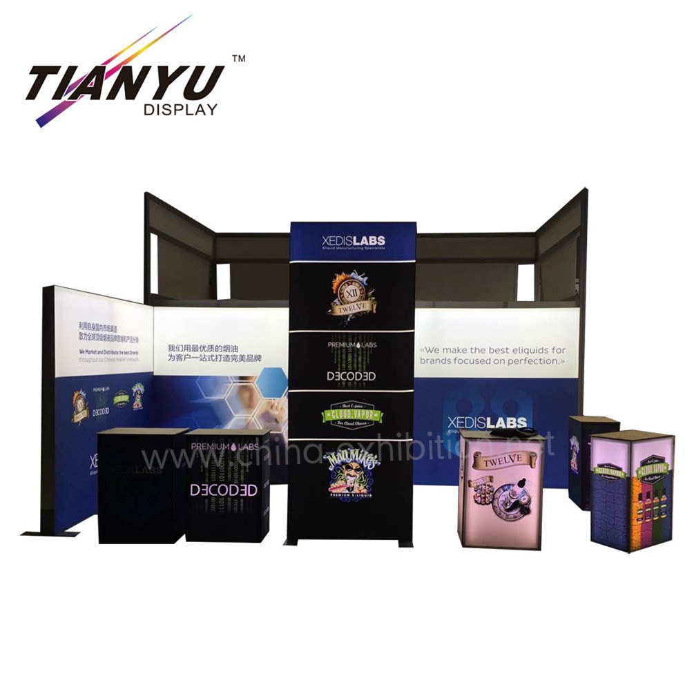 OEM Messestand Gebraucht Messestand TV Messestand mit LED-Licht